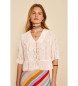 Rixo Chemisier Ellery blanc