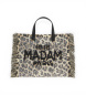 RUE MADAM PARIS Bolso Casablanca Tote animalprint
