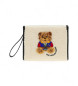 RUE MADAM PARIS Pochette Marvin Hiver blanc, noir