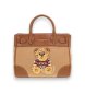 RUE MADAM PARIS Bolsa Marvin Love Mini Tote bege