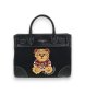 RUE MADAM PARIS Marvin Love Mini Tote Tasche schwarz