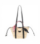 RUE MADAM PARIS Bolso Soleil Basket negro