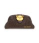 RUE MADAM PARIS Borsa The Pouch Motif marrone