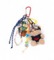 RUE MADAM PARIS Porta-chaves com ursinho de peluche