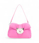 RUE MADAM Puffy It pink bag