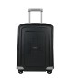Samsonite S'Cure Spinner 55/20 kabinski kovček tog s prostornino 34 L, črn