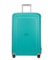 Samsonite S'Cure Spinner 75/28 mala rígida grande com 102 L de capacidade turquesa