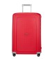 Samsonite Mala grande S'Cure Spinner 75/28 rígida com 102 L de capacidade vermelha