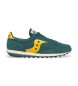 Saucony Skórzane trampki Trainer 80 zielone