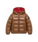 Save The Duck Artie brown padded jacket