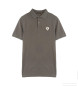 Save The Duck Ovid grey-green polo shirt