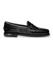 Sebago Mocassins de pele Dan El Paso preto