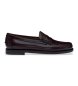 Sebago Mocasines de Piel Classic Dan marrón burdeos