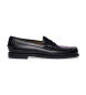 Sebago Klassieke leren mocassins Dan zwart