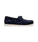 Sebago Portland Flesh Out Navy Mokkasiner i læder