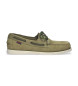 Sebago Mocassins em pele verde Portland Flesh Out