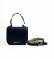 Semicouture Mini sac Afrodite navy