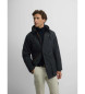 Silbon Classic waxed jacket navy