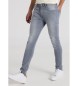 Six Valves Jeans Super Skinny fit Medium fit Grey mid rise