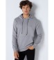 Six Valves Kangaroo hoodie Grafica Street Art grey