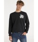 Six Valves Sweatshirt Skateboard preta