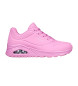 Skechers Uno Stand on Air pink trainers