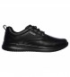 Skechers Skórzane buty Delson - Antigo czarne