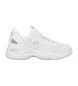 Skechers Usnjeni čevlji D'Lites 4.0 - Fresh Diva white