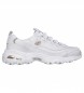 Skechers D'Lites Fresh Start shoes white