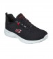 Skechers Dynamight Schuhe schwarz, rot