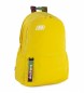 Skechers Plecak z wewnętrzną kieszenią na tablet S894 żółty -30x46x15cm