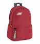 Skechers Plecak na tablet z wewnętrzną kieszenią S894 czerwony -30x46x15cm