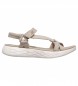 Skechers On-The-Go 600 sandalen - Glanzend beige