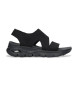 Skechers sandali neri Arch Fit