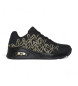 Skechers Sneakers Uno Gouden Hart zwart