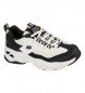 Skechers Leren schoenen D'Lites 4.0 - Fresh Diva zwart, wit