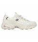 Skechers Zapatillas de piel D'Lites Fresh Start blanco roto