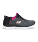 Skechers Scarpe da ginnastica slip-in Summits Dazzling Haze nere