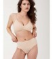 SPANX String taille haute sans couture nude