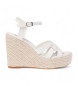 Steve Madden Sandales à plateforme blanches Witty