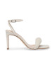 Steve Madden Off-white Entice leather shoes -Heel height 8.5 cm