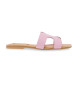 Steve Madden Zarnia Sandalen aus rosa Leder