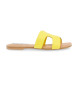 Steve Madden Zarnia gule sandaler i læder