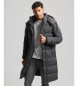 Superdry Ripstop Steppmantel schwarz