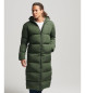 Superdry Manteau matelass extra-long vert