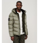 Superdry Grafische Pufferjas groen