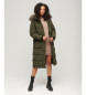 Superdry Manteau long en fausse fourrure vert Everest