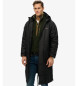 Superdry Abrigo Robe negro