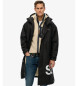 Superdry Abrigo Robe negro
