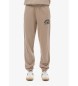 Superdry Pantalón Jogger boyfriend Athletic Essentials beige